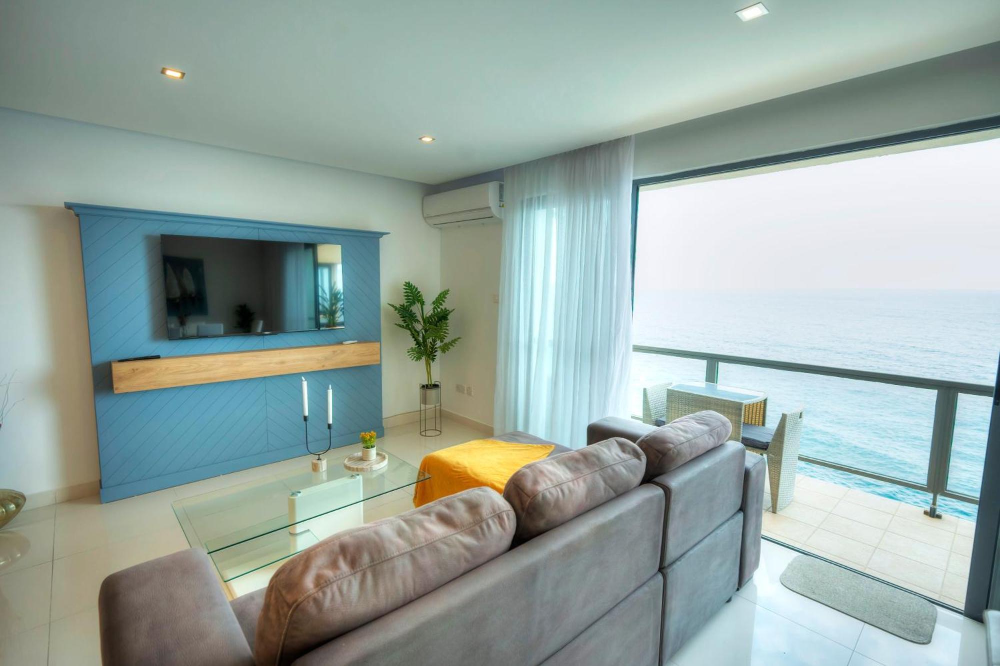 Modern, Large 3Bedroom, Spectacular Views Goslm-9 Sliema Luaran gambar